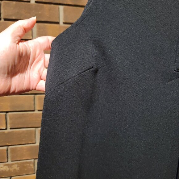 Michael Kors Navy Blue Button Detail Sheath Dress - Size M - Picture 5 of 7